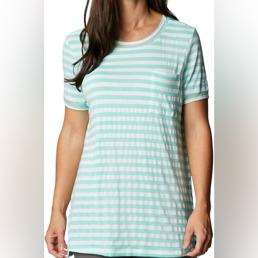 Columbia PFG Slack Water Knit Pocket Tee NWOT